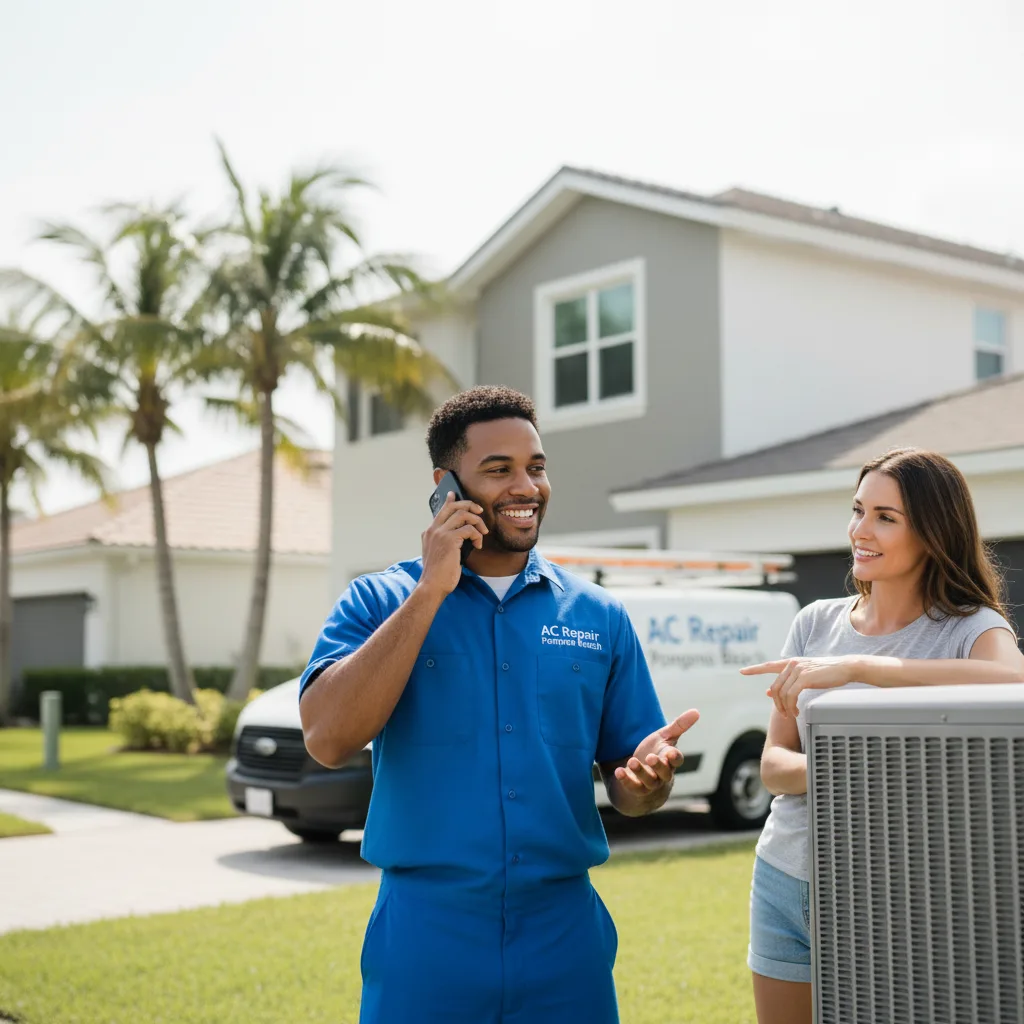 AC Repair Pompano Beach customer support in Wolfe City